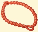Red Cord Necklace Family Farm Seaside
