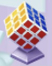 Rubik's Cube Sculpture Family Farm Seaside